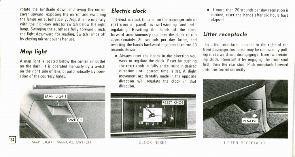 1973 Cadillac Owners Manual Page 86